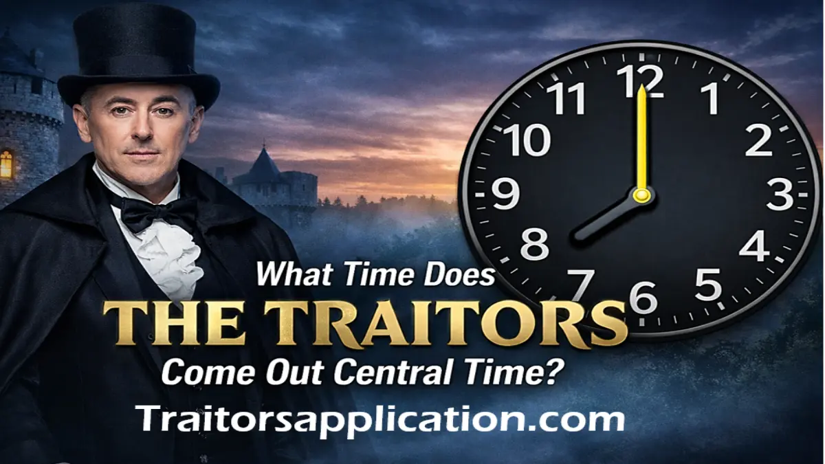 What Time Does The Traitors Come Out Central Time